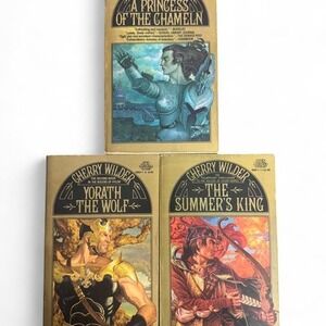 The Rulers of Hylor Vintage Fantasy Paperback Book Lot Cherry Wilder